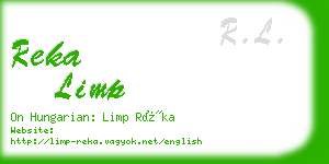 reka limp business card